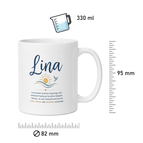 Tasse »Lina – Licht & Freiheit«