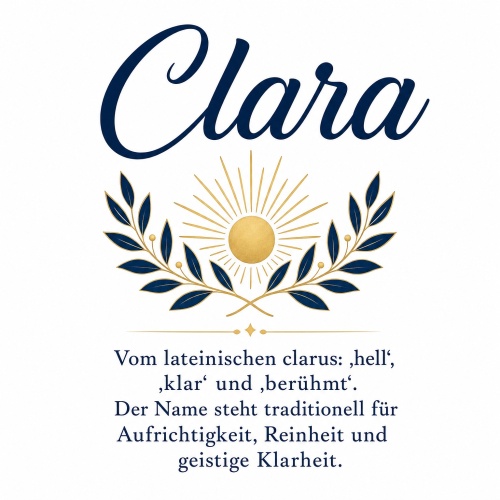 Tasse »Clara – Bedeutung &...