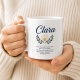 Tasse »Clara – Bedeutung & Sonnenmotiv«