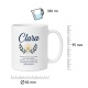 Tasse »Clara – Bedeutung & Sonnenmotiv«