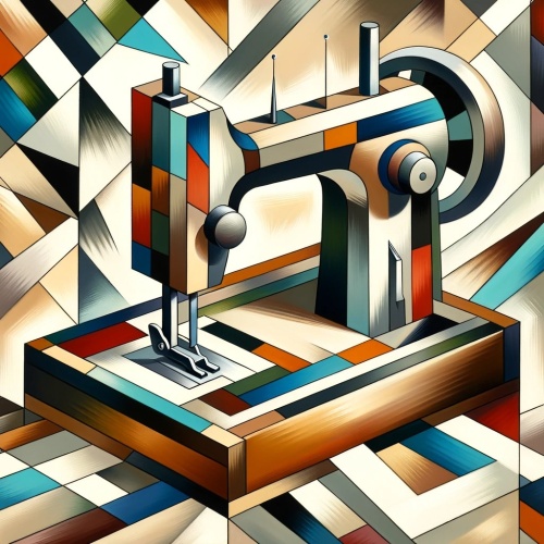 Tasse »Die Kunst des Nähens - Kubismus«