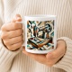 Tasse »Die Kunst des Nähens - Kubismus«