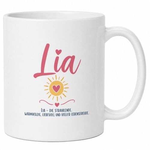 Tasse »Lia – Die Strahlende«