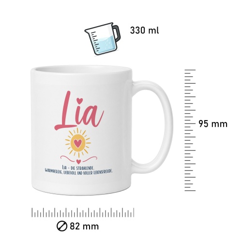 Tasse »Lia – Die Strahlende«
