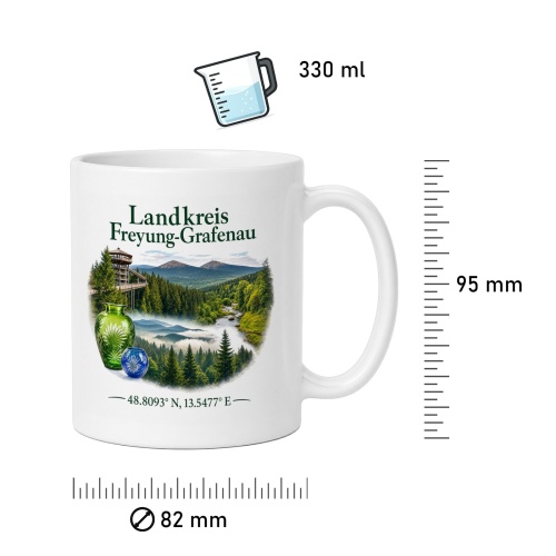 Tasse »Landkreis Freyung-Grafenau«