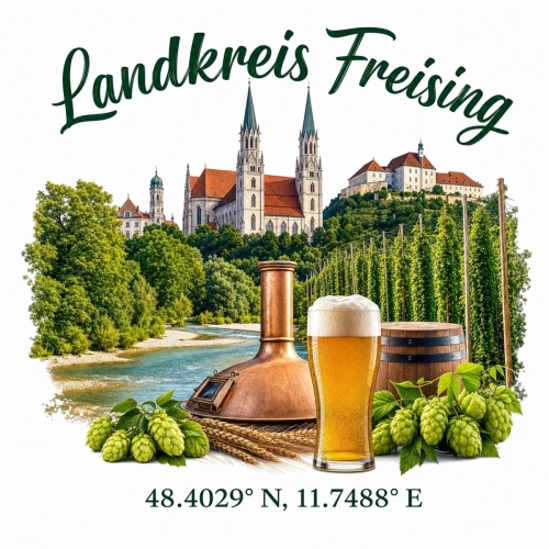 Tasse »Landkreis Freising«