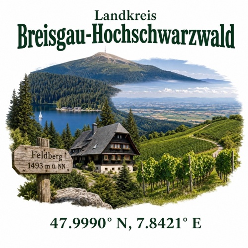 Tasse »Landkreis Breisgau-Hochschwarzwald«