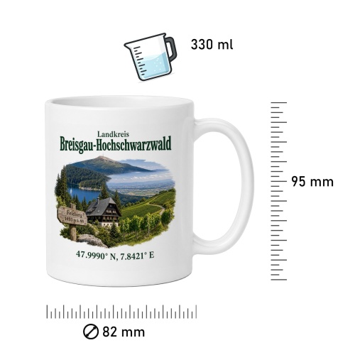 Tasse »Landkreis Breisgau-Hochschwarzwald«