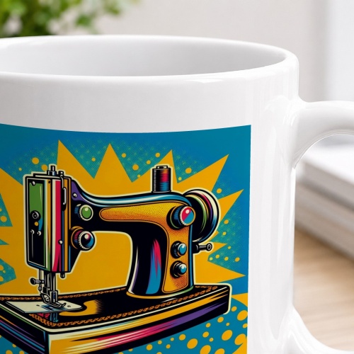 Tasse »Die Kunst des Nähens - PopArt«
