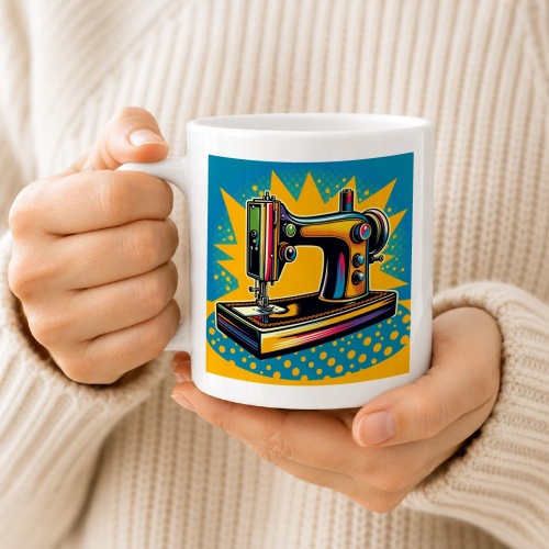 Tasse »Die Kunst des Nähens - PopArt«