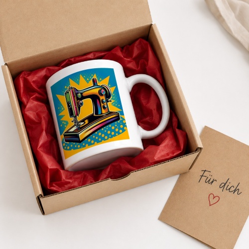 Tasse »Die Kunst des Nähens - PopArt«