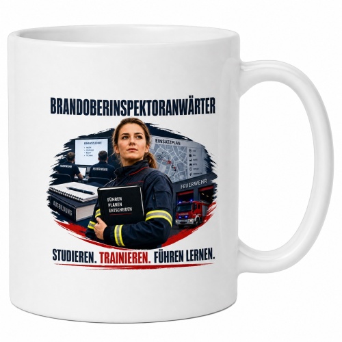 Tasse »Brandoberinspektoranwärter –...