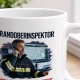 Tasse »Brandoberinspektor – Führung. Überblick. Einsatzbereitschaft.«