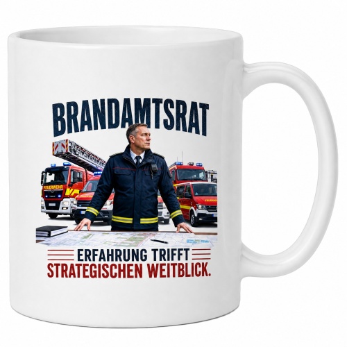 Tasse »Brandamtsrat – Erfahrung trifft...