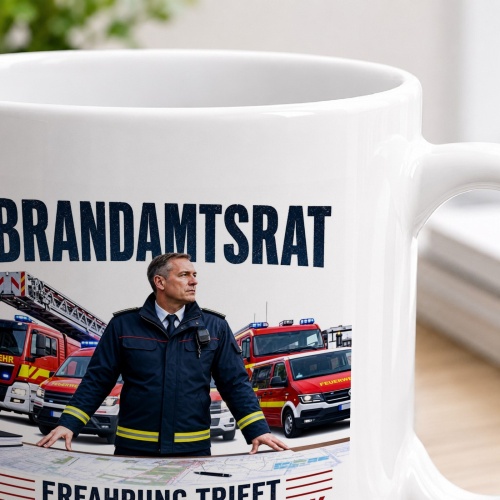 Tasse »Brandamtsrat – Erfahrung trifft strategischen Weitblick«