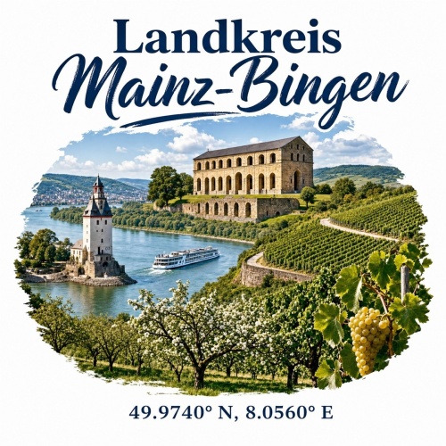 Tasse »Landkreis Mainz-Bingen«