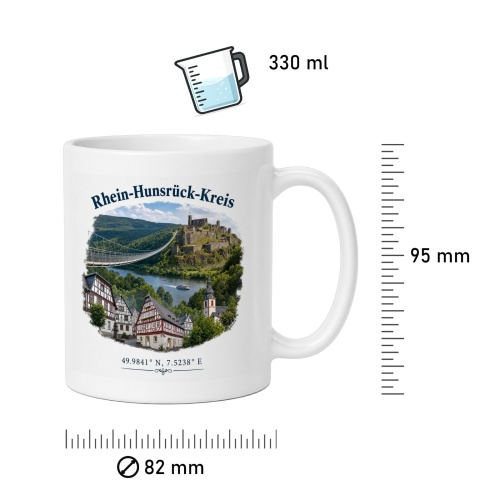 Tasse »Rhein-Hunsrück-Kreis«