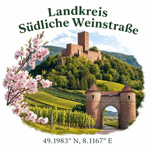 Tasse »Landkreis Südliche Weinstraße«