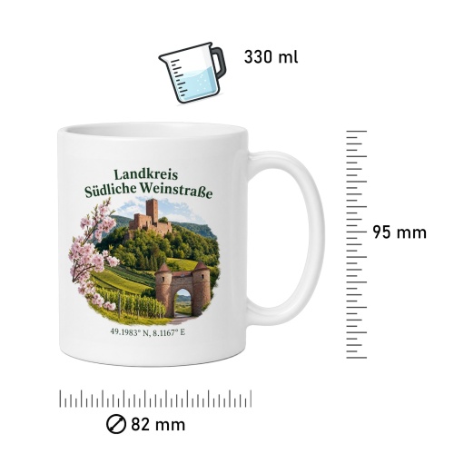 Tasse »Landkreis Südliche Weinstraße«