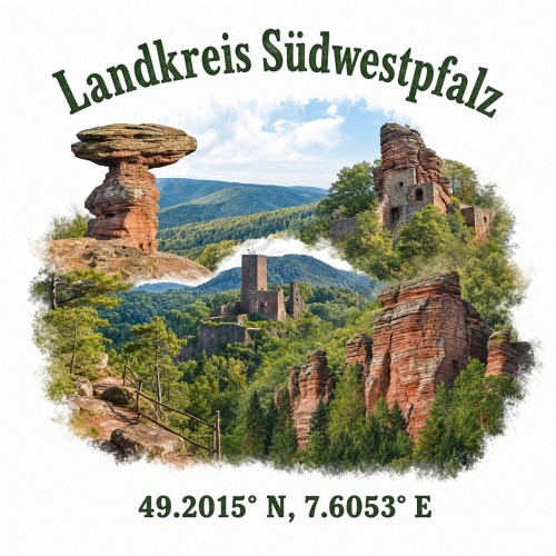 Tasse »Landkreis Südwestpfalz«