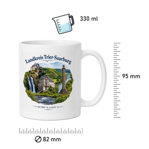 Tasse »Landkreis Trier-Saarburg«