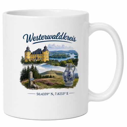 Tasse »Westerwaldkreis –...