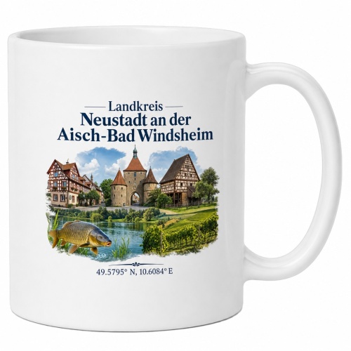 Tasse »Landkreis Neustadt a.d. Aisch-Bad...