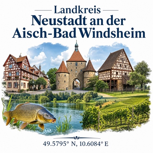 Tasse »Landkreis Neustadt a.d. Aisch-Bad...