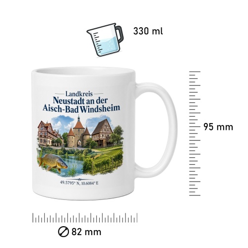 Tasse »Landkreis Neustadt a.d. Aisch-Bad Windsheim«