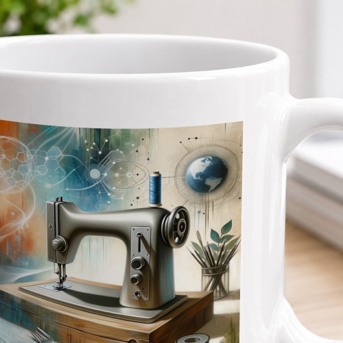 Tasse »Die Kunst des Nähens - Contemporary Art«