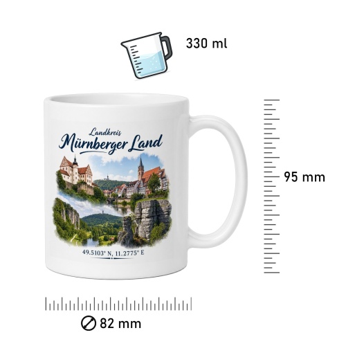 Tasse »Landkreis Nürnberger Land«