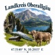 Tasse »Landkreis Oberallgäu«
