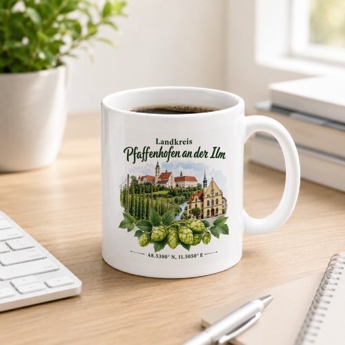 Tasse »Landkreis Pfaffenhofen an der Ilm«