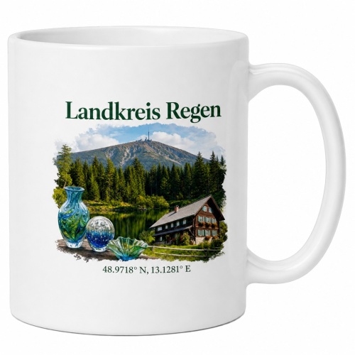 Tasse »Landkreis Regen«