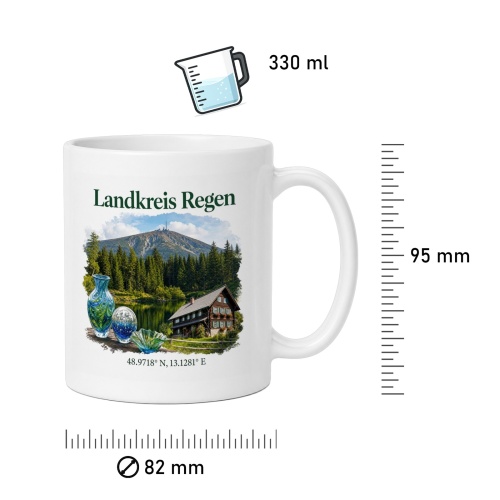 Tasse »Landkreis Regen«