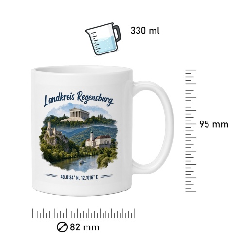 Tasse »Landkreis Regensburg«