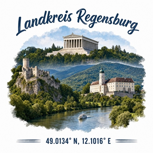 Tasse »Landkreis Regensburg«