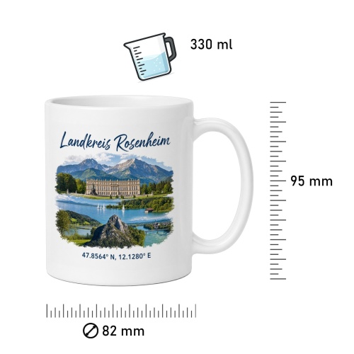 Tasse »Landkreis Rosenheim«