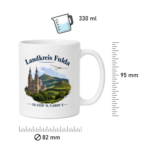 Tasse »Landkreis Fulda«