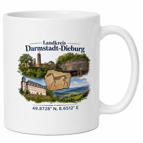 Tasse »Landkreis Darmstadt-Dieburg«