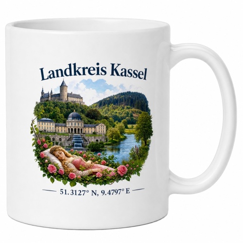 Tasse »Landkreis Kassel – Dornröschen...