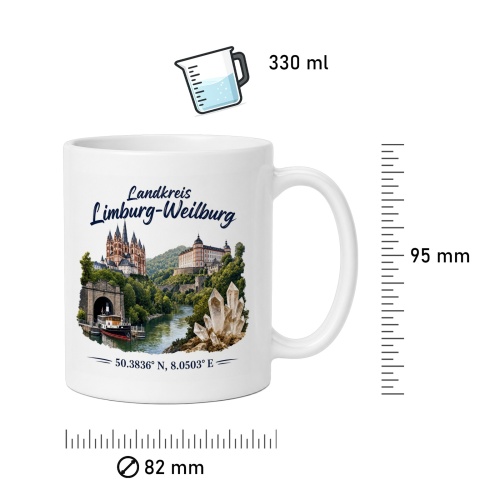 Tasse »Landkreis Limburg-Weilburg«