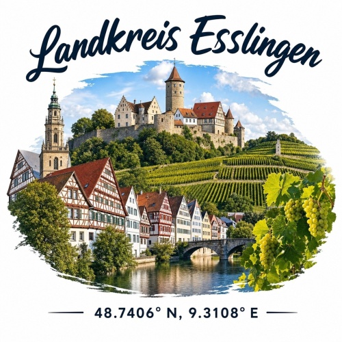 Tasse »Landkreis Esslingen«