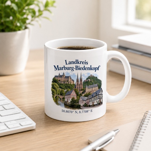 Tasse »Landkreis Marburg-Biedenkopf«