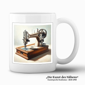 Tasse "Die Kunst des Nähens - Realismus"