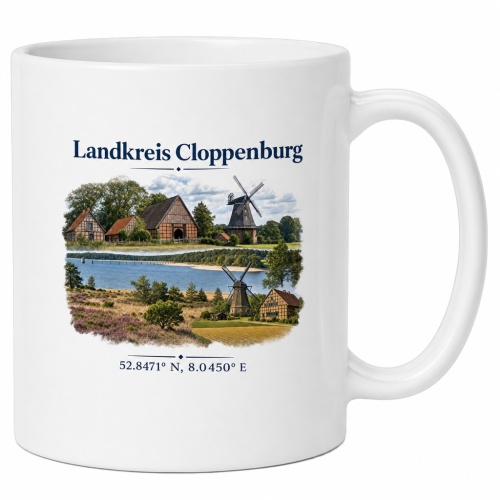 Tasse »Landkreis Cloppenburg«