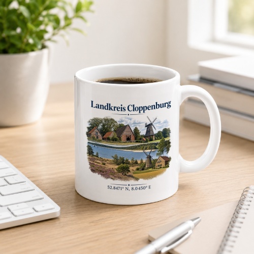 Tasse »Landkreis Cloppenburg«