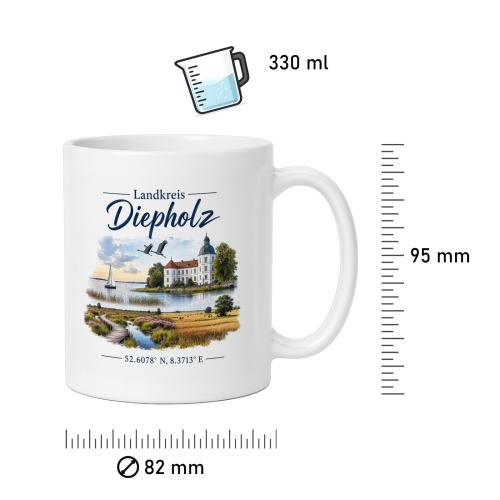 Tasse »Landkreis Diepholz«