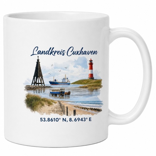 Tasse »Landkreis Cuxhaven«