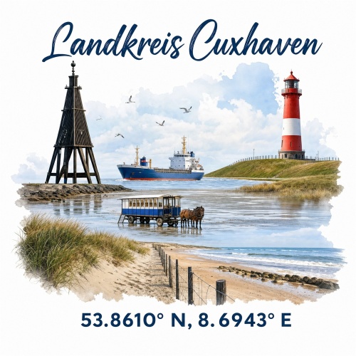 Tasse »Landkreis Cuxhaven«